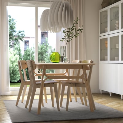 GÅNGVÄG Tapis tissé à plat, gris, 170x240 cm