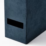GJÄTTA Range-revues, velours bleu foncé