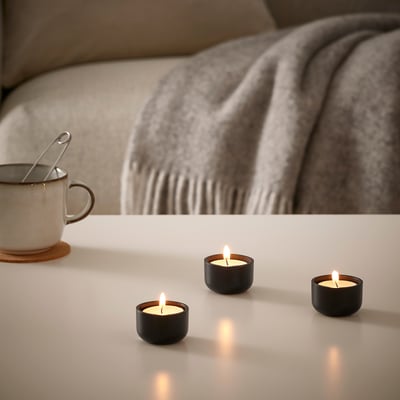 GLIMMA Bougie chauffe-plat non parfumée
