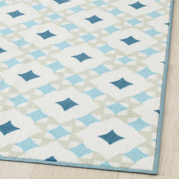 GOKVÄLLÅ Tapis, bleu, 80x150 cm