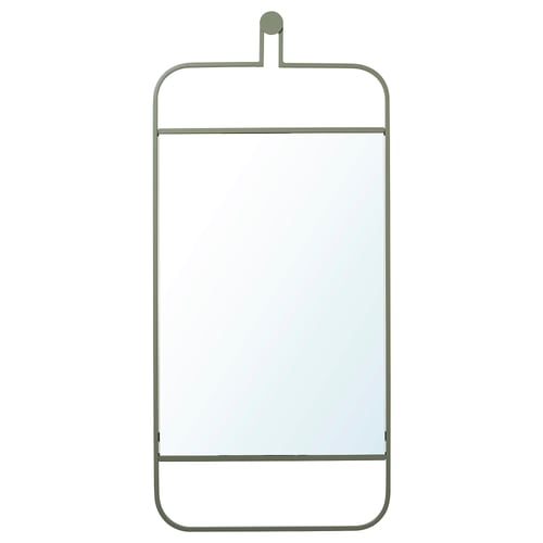 GRANVÅG Miroir, suspendu au mur/vert, 50x110 cm