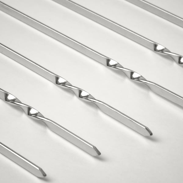 GRILLTIDER Pic à brochette, acier inoxydable, 31 cm