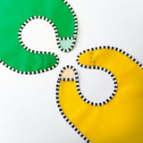 GRÖNFINK Bavoir, vert/jaune