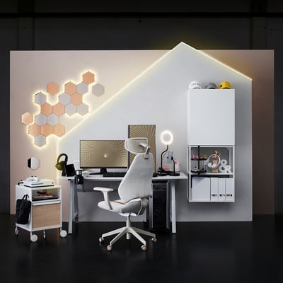 GRUPPSPEL Chaise gaming, Gunnared beige