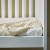 GULDVÄVARE Linge de lit enfant, 3 pièces, jaune foncé/beige, 60x120 cm