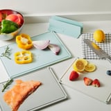GUMMIHAJ Support avec 3 planches à découper, multicolore