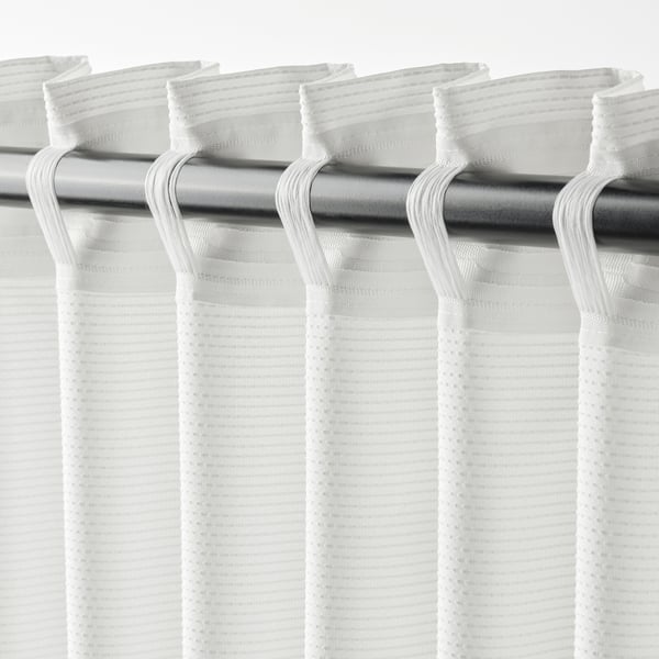GUNNLAUG Rideau acoustique, blanc, 145x300 cm