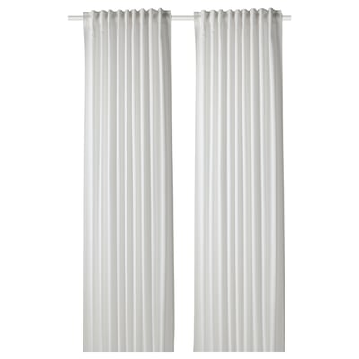 GUNNLAUG Rideau acoustique, blanc, 145x300 cm