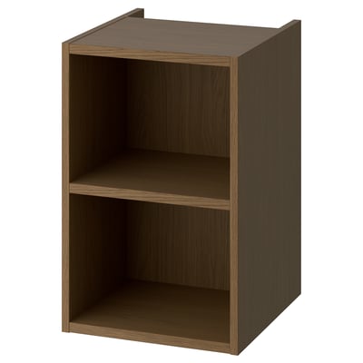 HAGAÅN Rangement ouvert, brun motif chêne, 40x48x63 cm