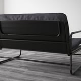 HAMMARN Convertible, Knisa gris foncé/noir
