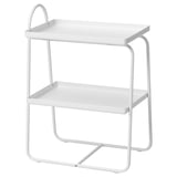 HATTÅSEN Table de chevet/étagère, blanc