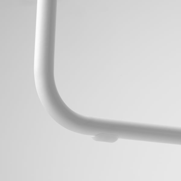 HATTÅSEN Table de chevet/étagère, blanc
