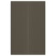 HAVSTORP Porte élément bas d'angle, 2pcs, brun-beige, 25x80 cm
