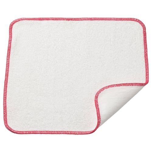 HILDEGUN Lavette, rouge, 25x25 cm