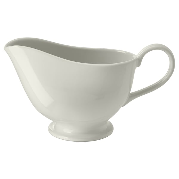 HÖSTAGILLE Saucière, blanc cassé, 0.5 l