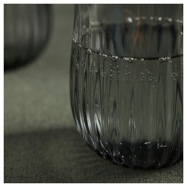 HÖSTAGILLE Verre, gris, 30 cl