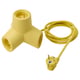 HORNFELS Rallonge, jaune, 1.8 m