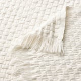 HORNMAL Plaid, blanc cassé, 130x170 cm