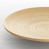 HULTET Plat décoratif, bambou, 30 cm