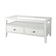 Option : IDANÄS Table basse, blanc, 107x55 cm