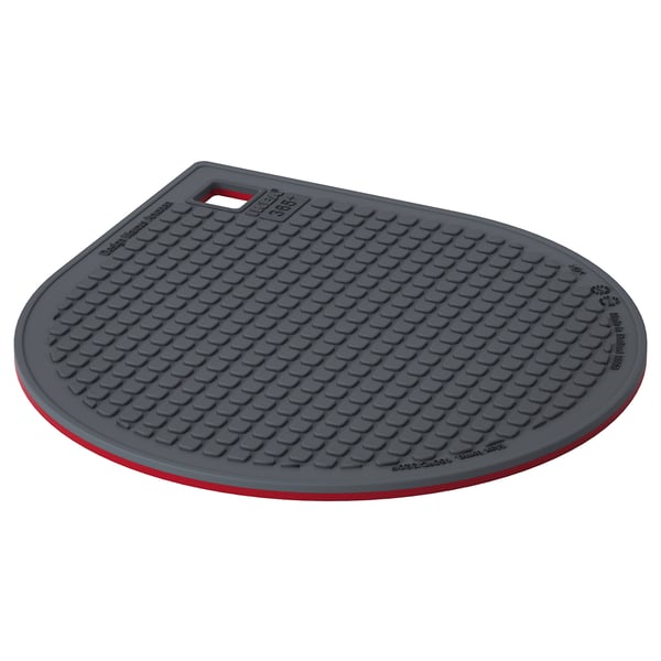IKEA 365+ GUNSTIG Sous-plat avec aimant, rouge/gris foncé