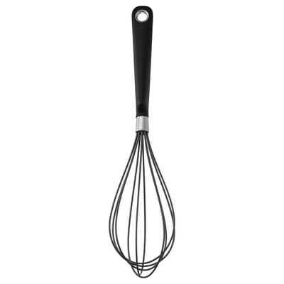IKEA 365+ HJÄLTE Fouet ballon, acier inoxydable/noir