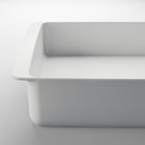 IKEA 365+ Plat à four, blanc, 38x26 cm
