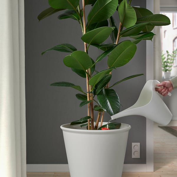 IKEA PS FEJÖ Pot à réservoir, blanc, 32 cm