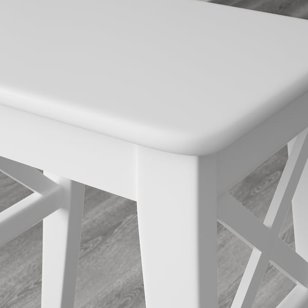 INGOLF Tabouret, blanc