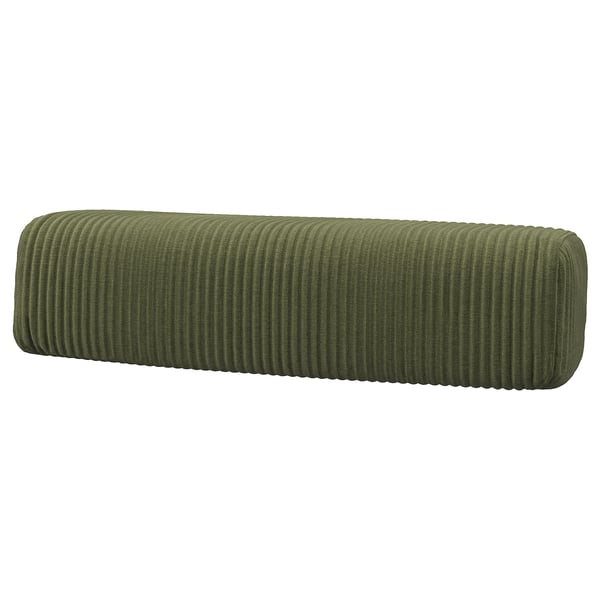 JÄTTEBO Coussin appui-tête, Samsala vert-jaune foncé