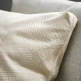 JÄTTEGRAN Housse de coussin, blanc cassé, 50x50 cm