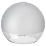 JAKOBSBYN Abat-jour suspension, verre givré, 30 cm