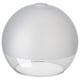 JAKOBSBYN Abat-jour suspension, verre givré, 30 cm