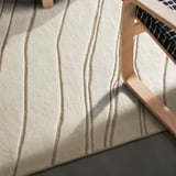 JULGRANSGRÄS Tapis, poils hauts, blanc/fait main, 240x300 cm