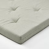 JUSTINA Carreau de chaise, vert clair, 42/35x40x4 cm