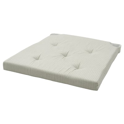 JUSTINA Carreau de chaise, vert clair, 42/35x40x4 cm