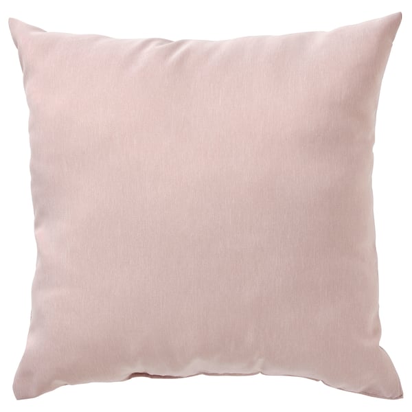KÄRLEKSGRÄS Coussin, rose clair, 40x40 cm