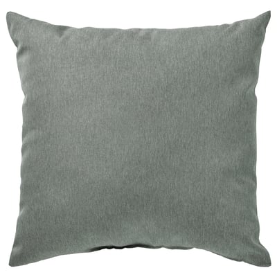 KÄRLEKSGRÄS Coussin, vert, 40x40 cm