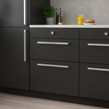 KALERUM Bouton, couleur acier inox, 30 mm