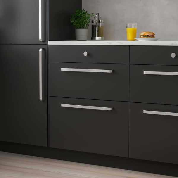 KALERUM Poignée, couleur acier inox, 394 mm