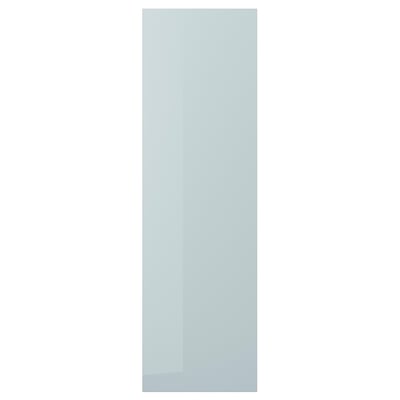 KALLARP Porte, brillant bleu gris clair, 60x200 cm