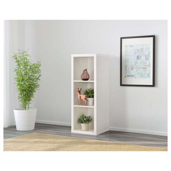 KALLAX Étagère, blanc, 42x112 cm