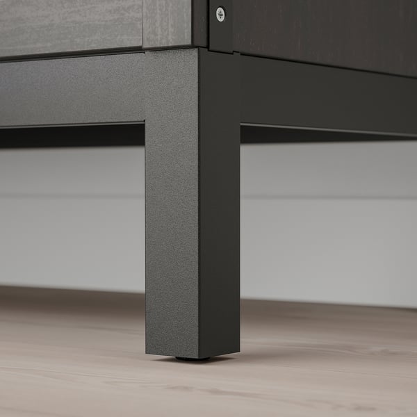KALLAX Structure, noir, 76x39x18 cm
