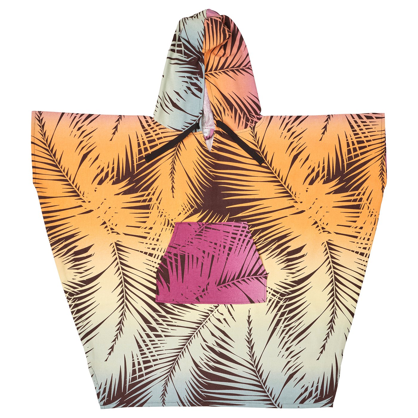 KÅSEBERGA Poncho de bain avec capuche, multicolore, S/M IKEA