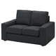 Option : KIVIK Housse canapé 2 pl compact, Tresund anthracite