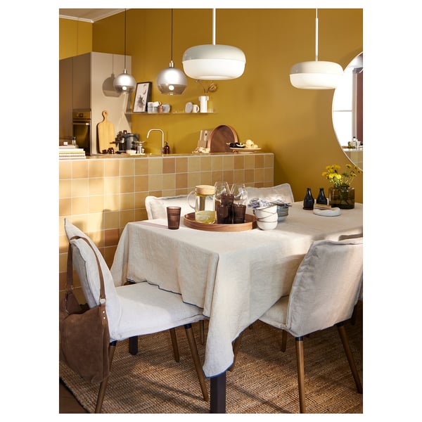 KLINTEN Chaise, brun/Kilanda beige clair
