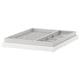 KOMPLEMENT Plateau coulissant av accessoire, blanc, 50x58 cm