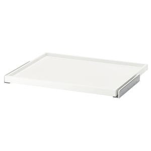 KOMPLEMENT Plateau coulissant, blanc, 75x58 cm