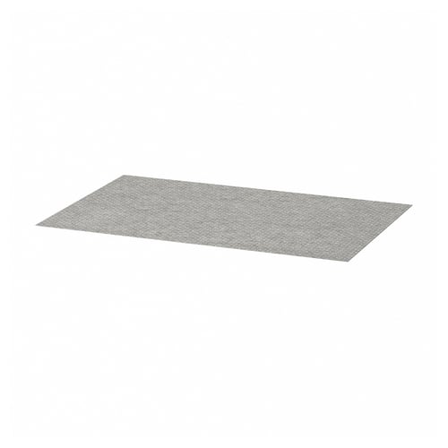 KOMPLEMENT Tapis de tiroir, gris clair à motifs, 90x53 cm