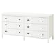 KOPPANG Commode 6 tiroirs, blanc, 172x83 cm